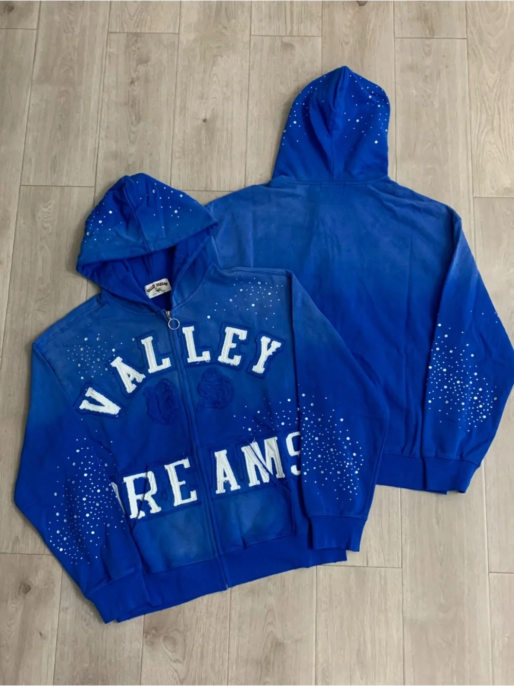 adidas Blue Valley Dreams Full-Zip Hoodie